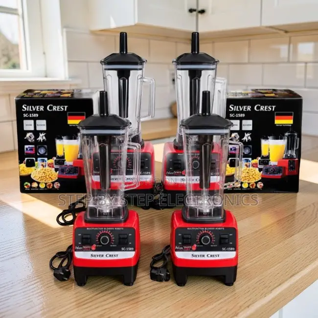Balanced Silver Crest 2-in-1 Double Cup Blender and Grinder