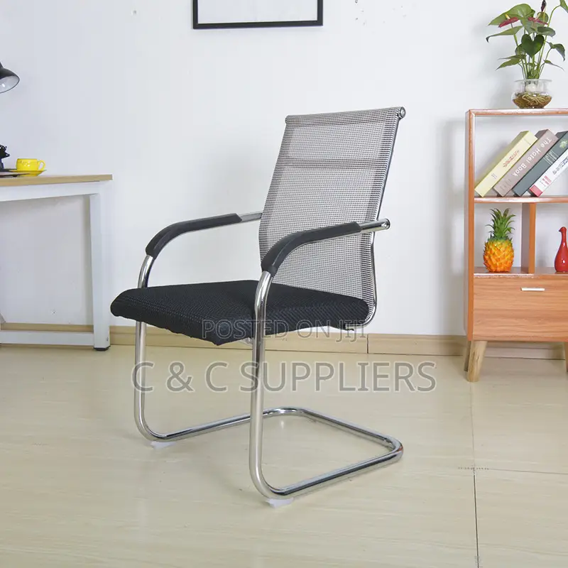 Reception Guest Chair With Armrest