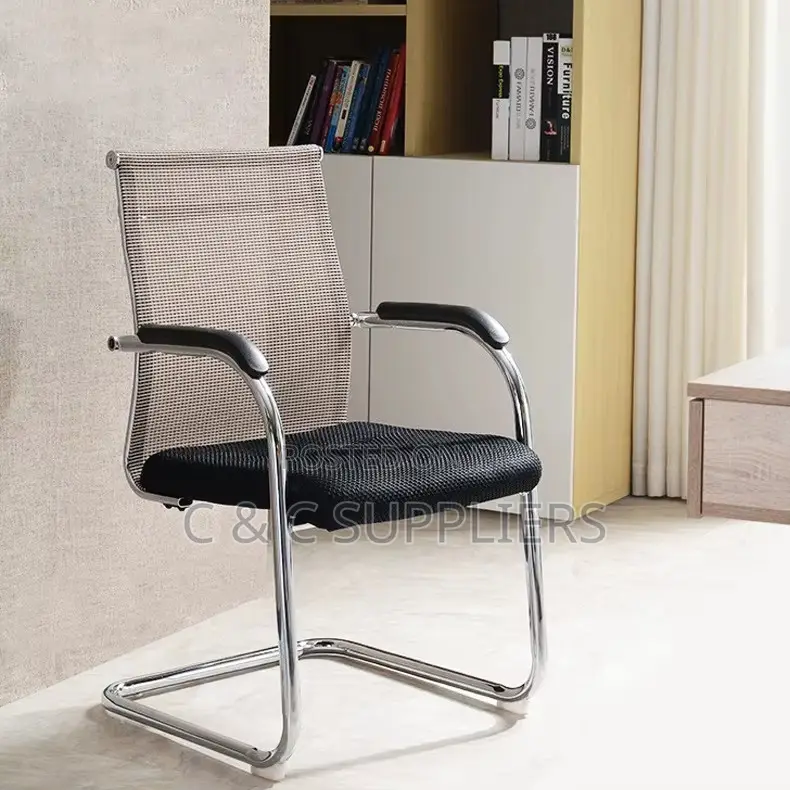 Reception Guest Chair With Armrest