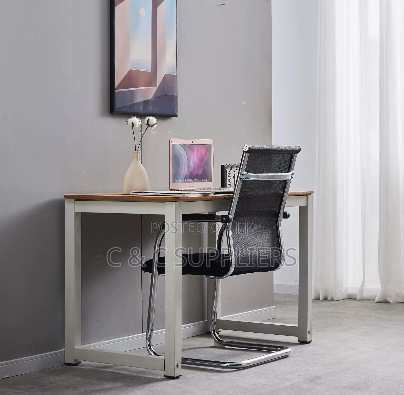 Reception Guest Chair With Armrest