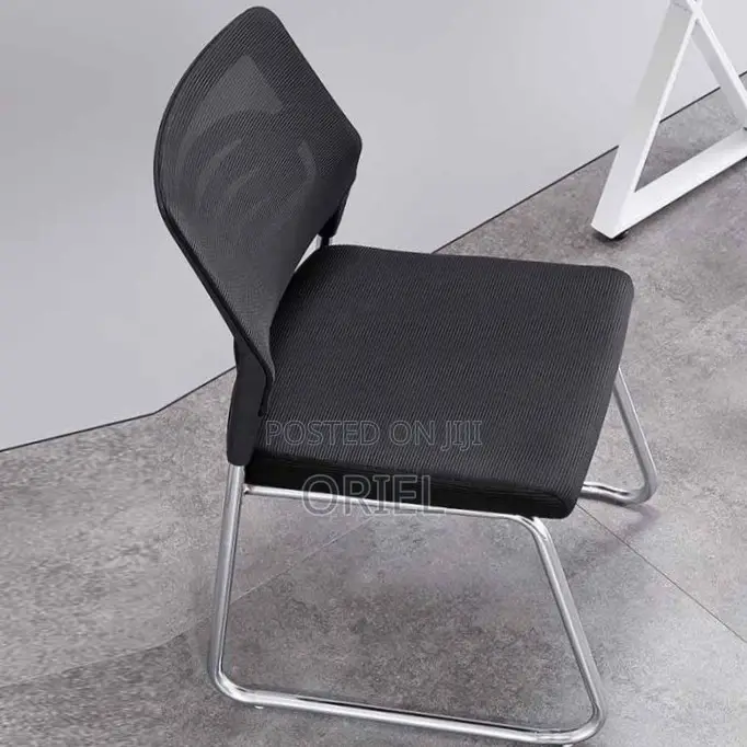 Office Chair : Armless Ergonomic Visitor Chair