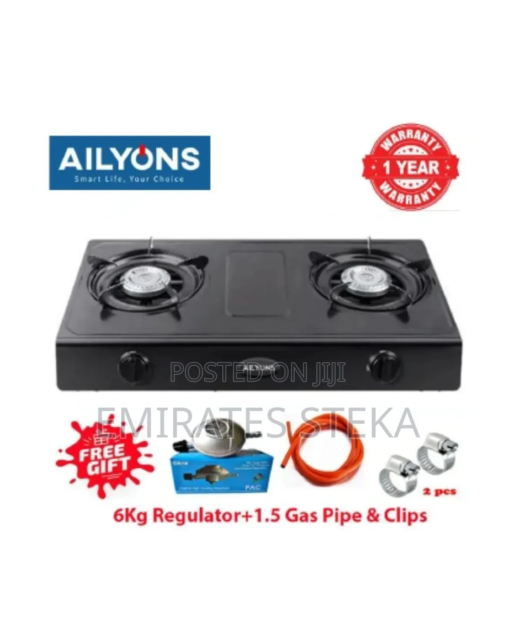Ailyons 017 Stainless Steel Cooker With Free Gifts