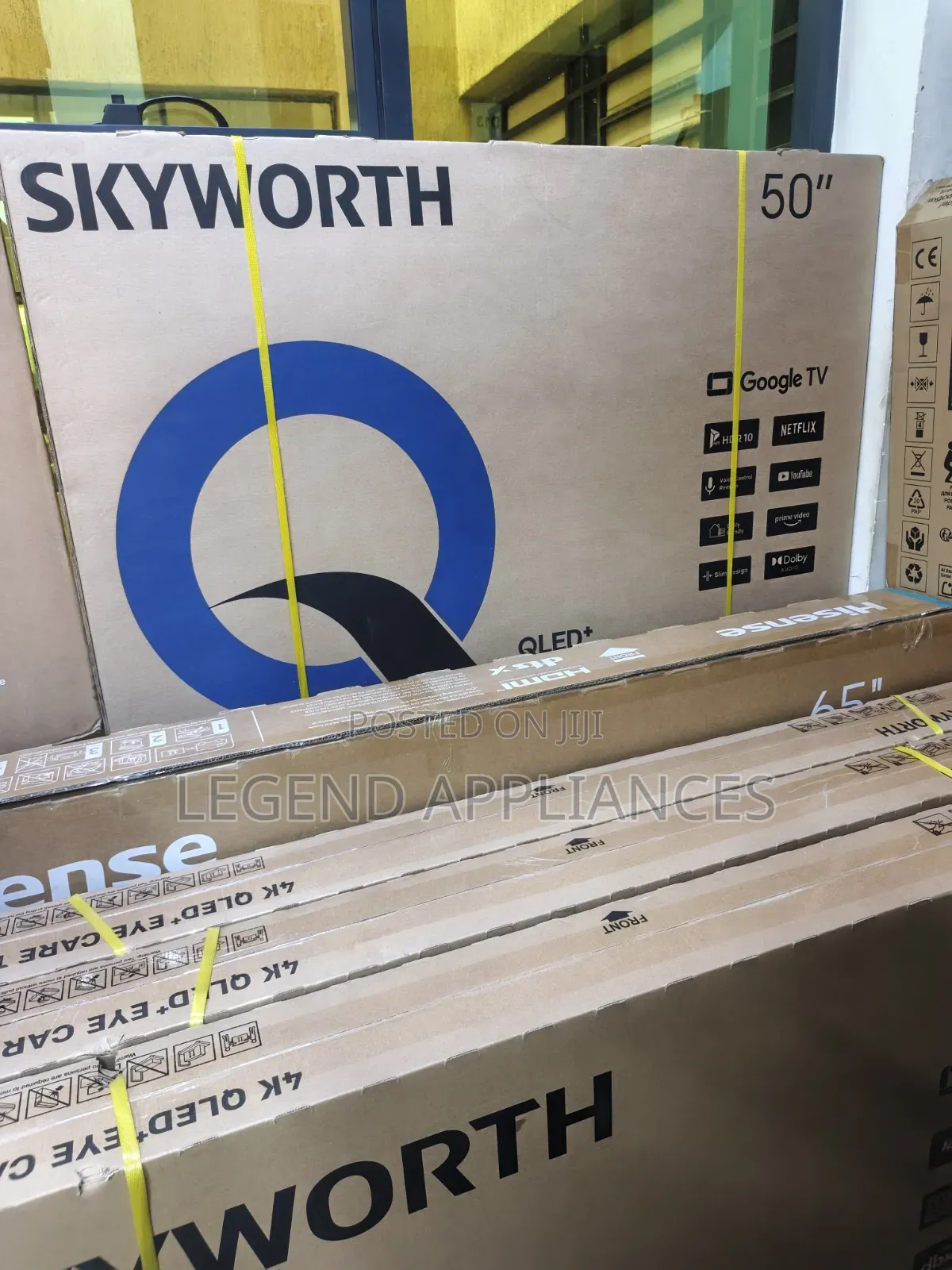 Skyworth 50q6000k, 50" Qled Google TV, Black (1yr Wrty)