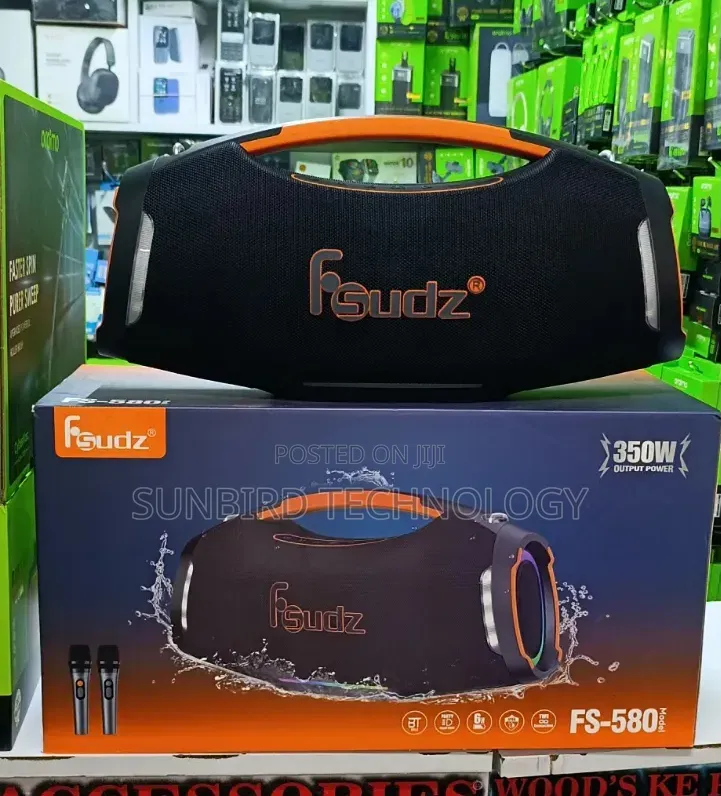 Fsudz Fs-580 350w Output Portable Wireless Speaker.