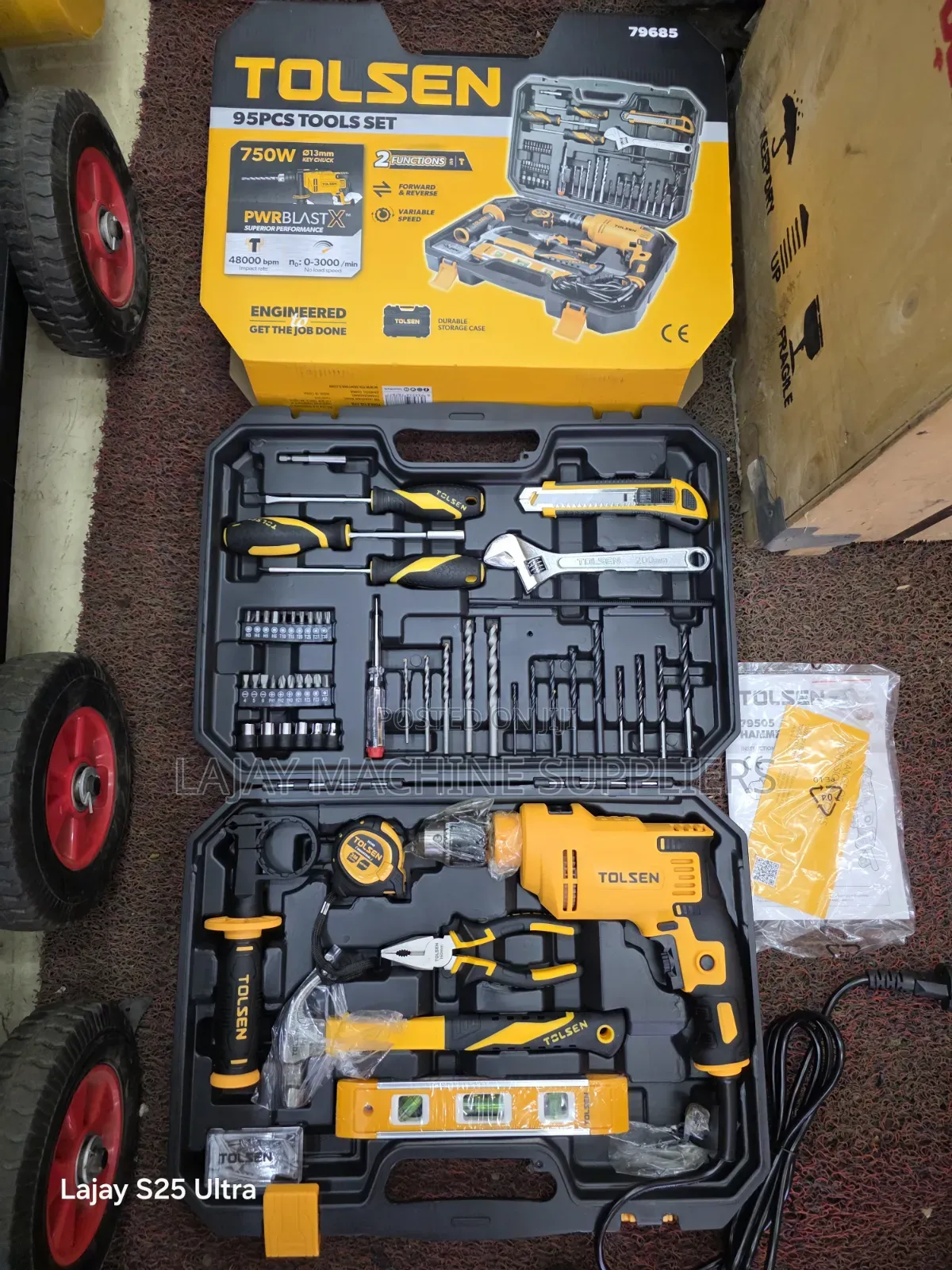 Tolsen 95-Piece Tool Set (Model 79685)