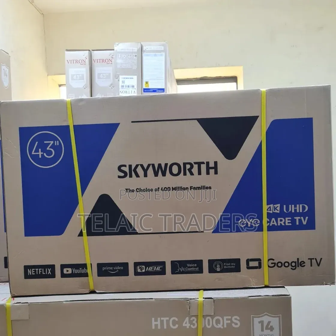 Skyworth 43 Inches UHD Google TV