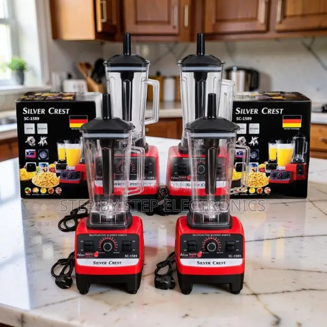 Built-to-Last Silver Crest 2-in-1 Double Cup Blender and Grinder