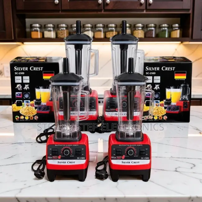 Built-to-Last Silver Crest 2-in-1 Double Cup Blender and Grinder