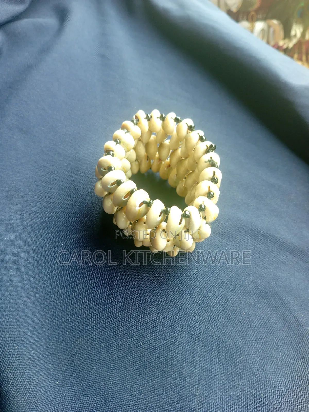 Cowrie Shell Blacelet/ Handcrafted Cowrie Shell Blacelet