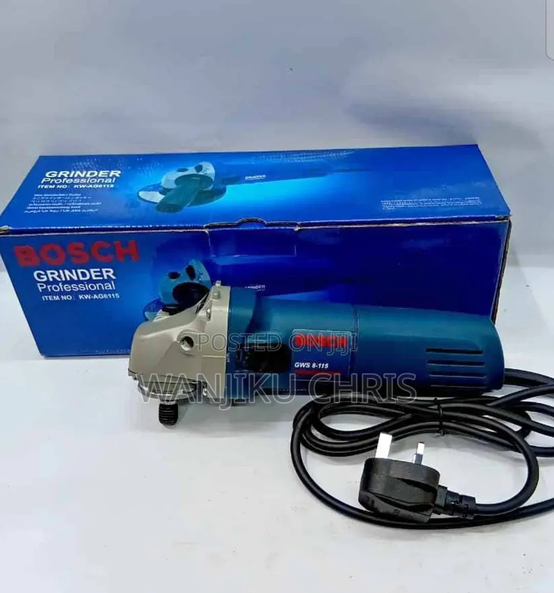 New Bosch Angle Grinder 4"