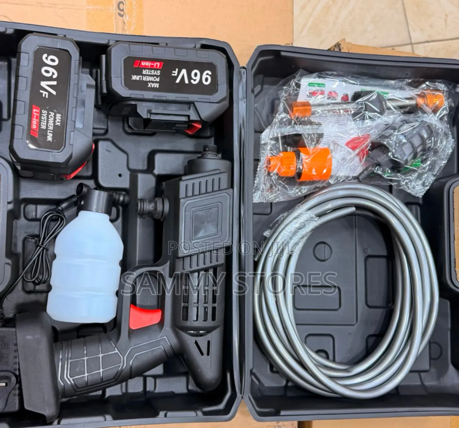 96V Electric Water Spray Washer With Accessories
