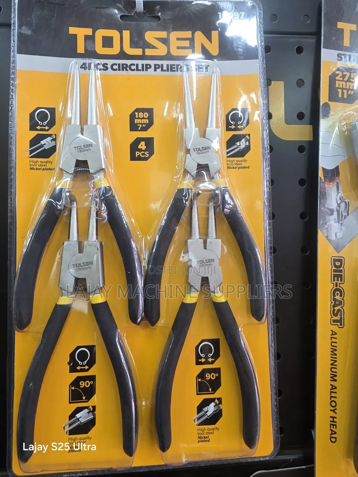 Tolsen 4Pcs Circlip Pliers Set (Stock No. 10097)