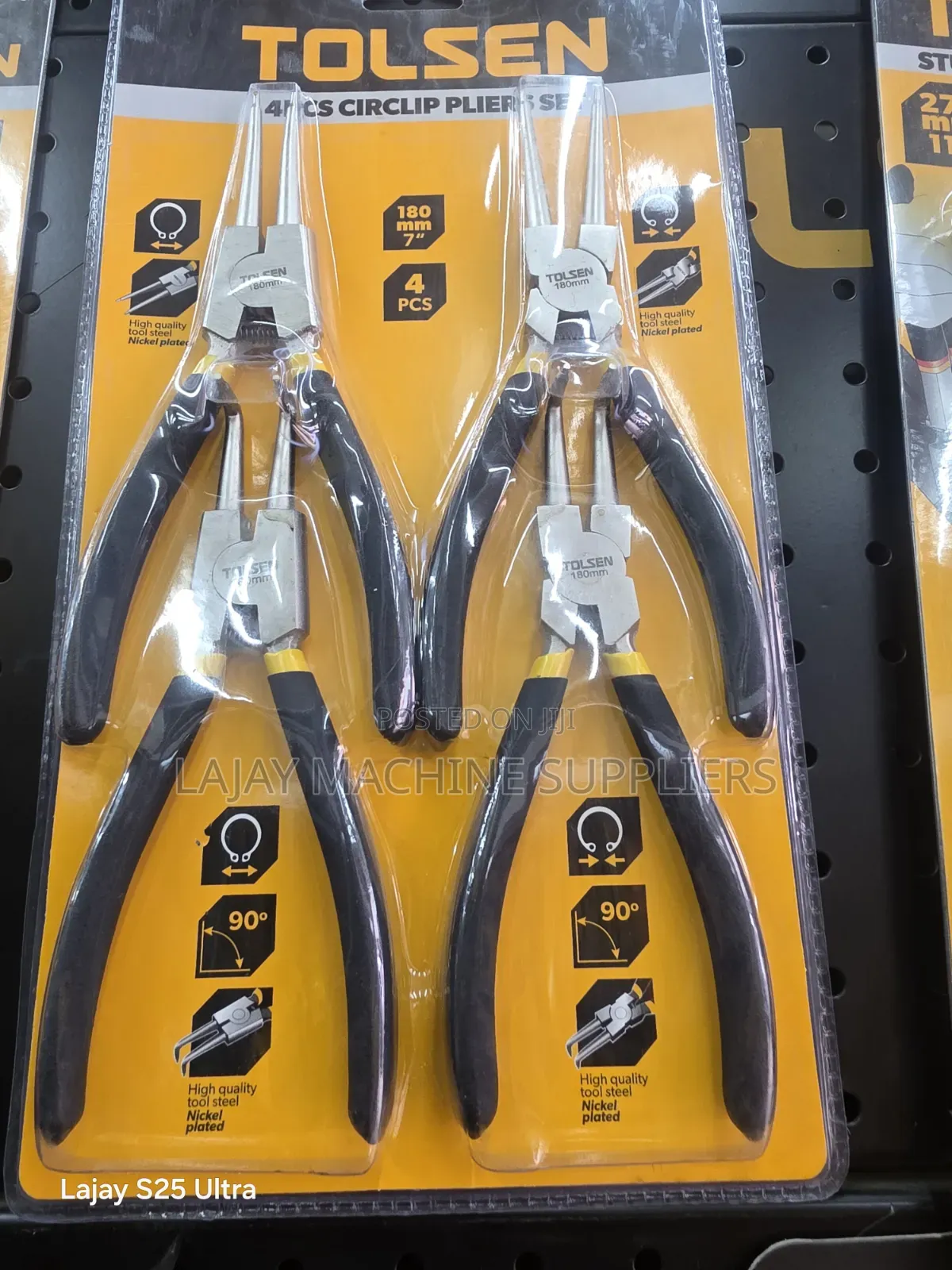 Tolsen 4Pcs Circlip Pliers Set (Stock No. 10097)