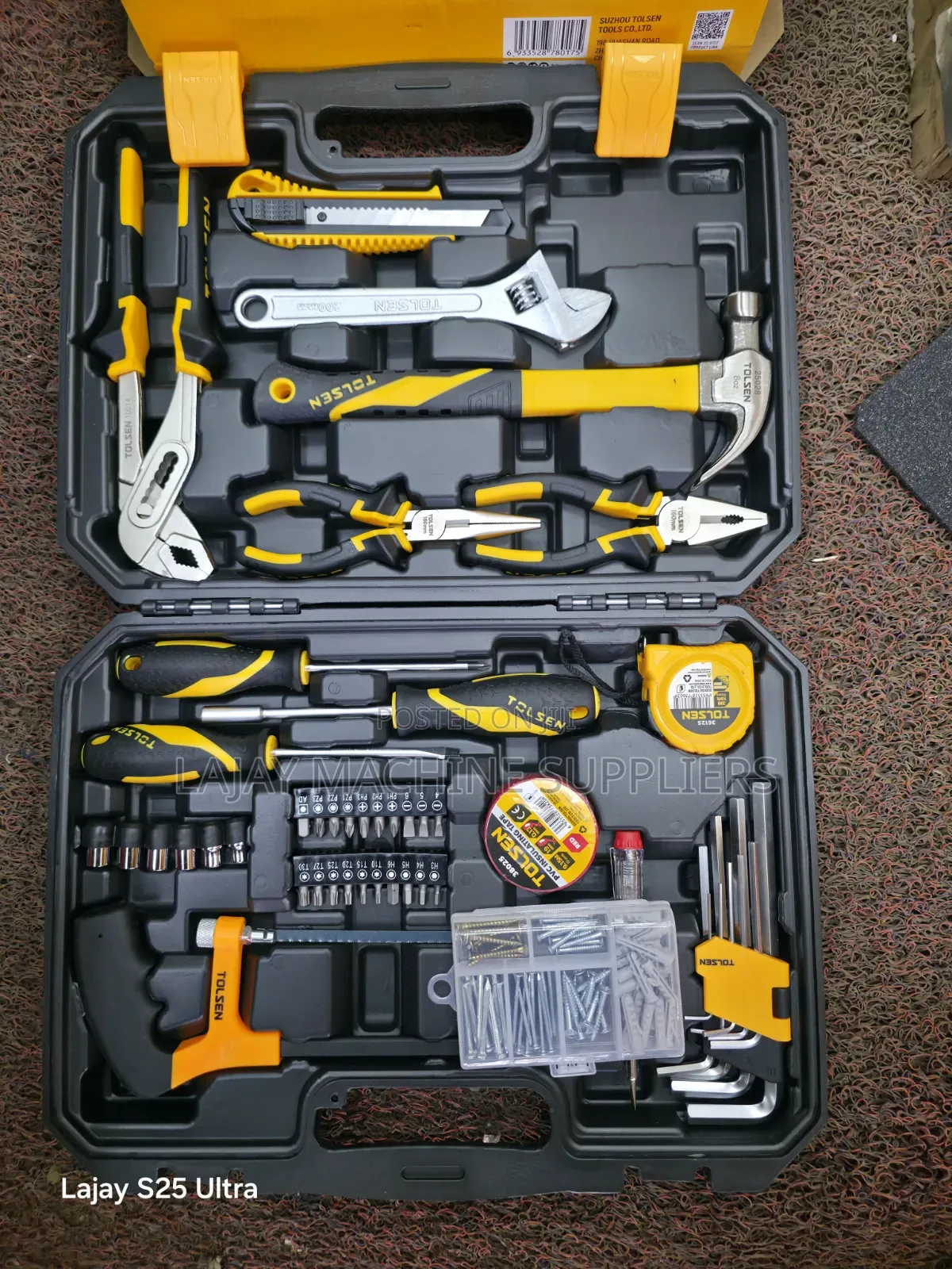 Tolsen 119-Piece Tool Set (Model 85350)