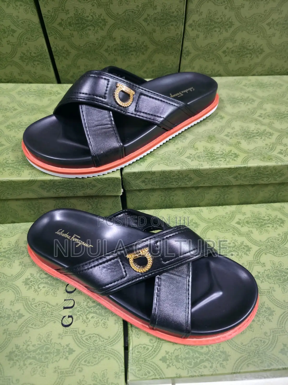 Salvatore Ferragamo Slide Sandals
