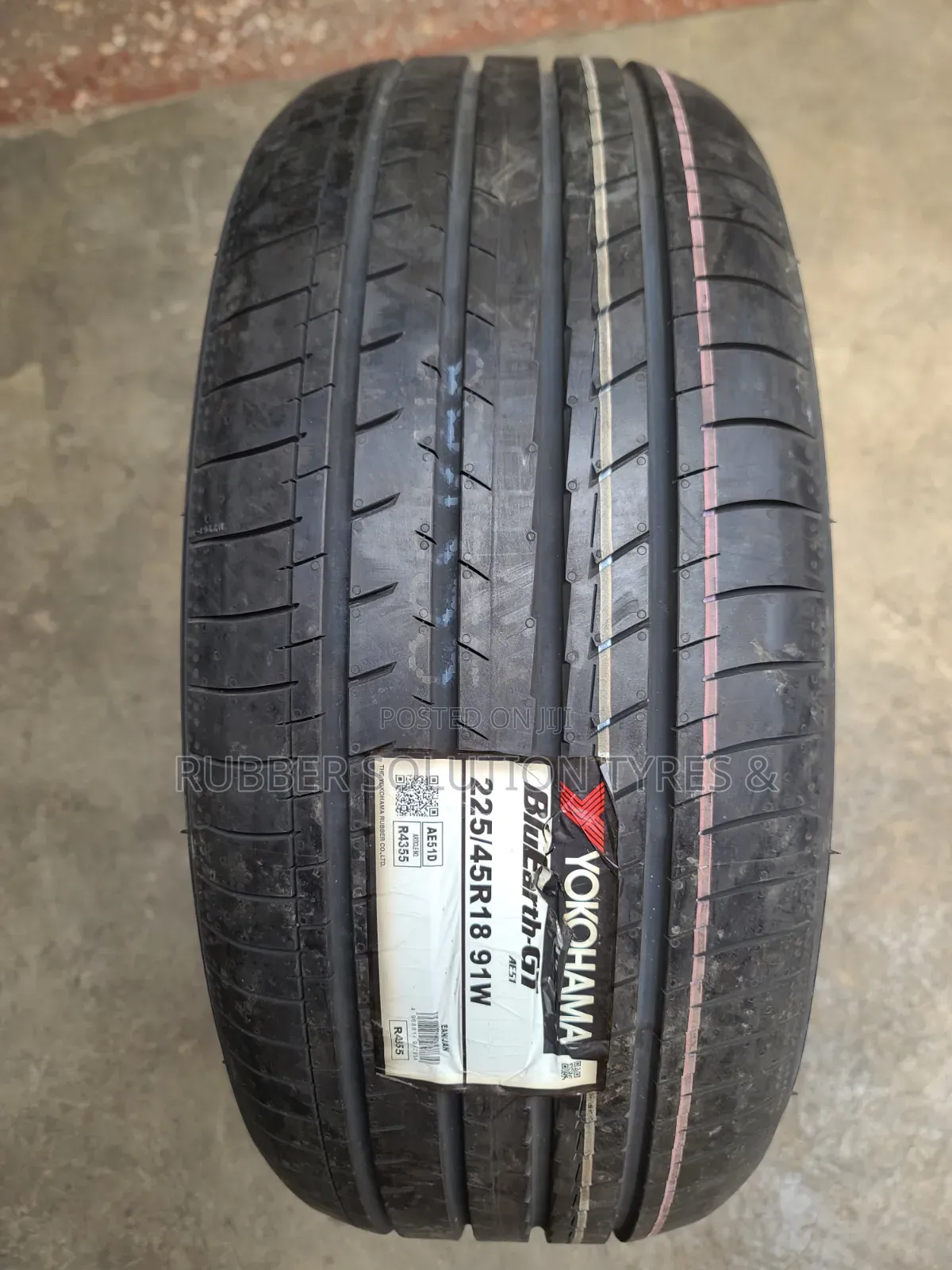 225 /45 R18 Yokohama Tyres 91w Bluearth-Gt Made in Japan