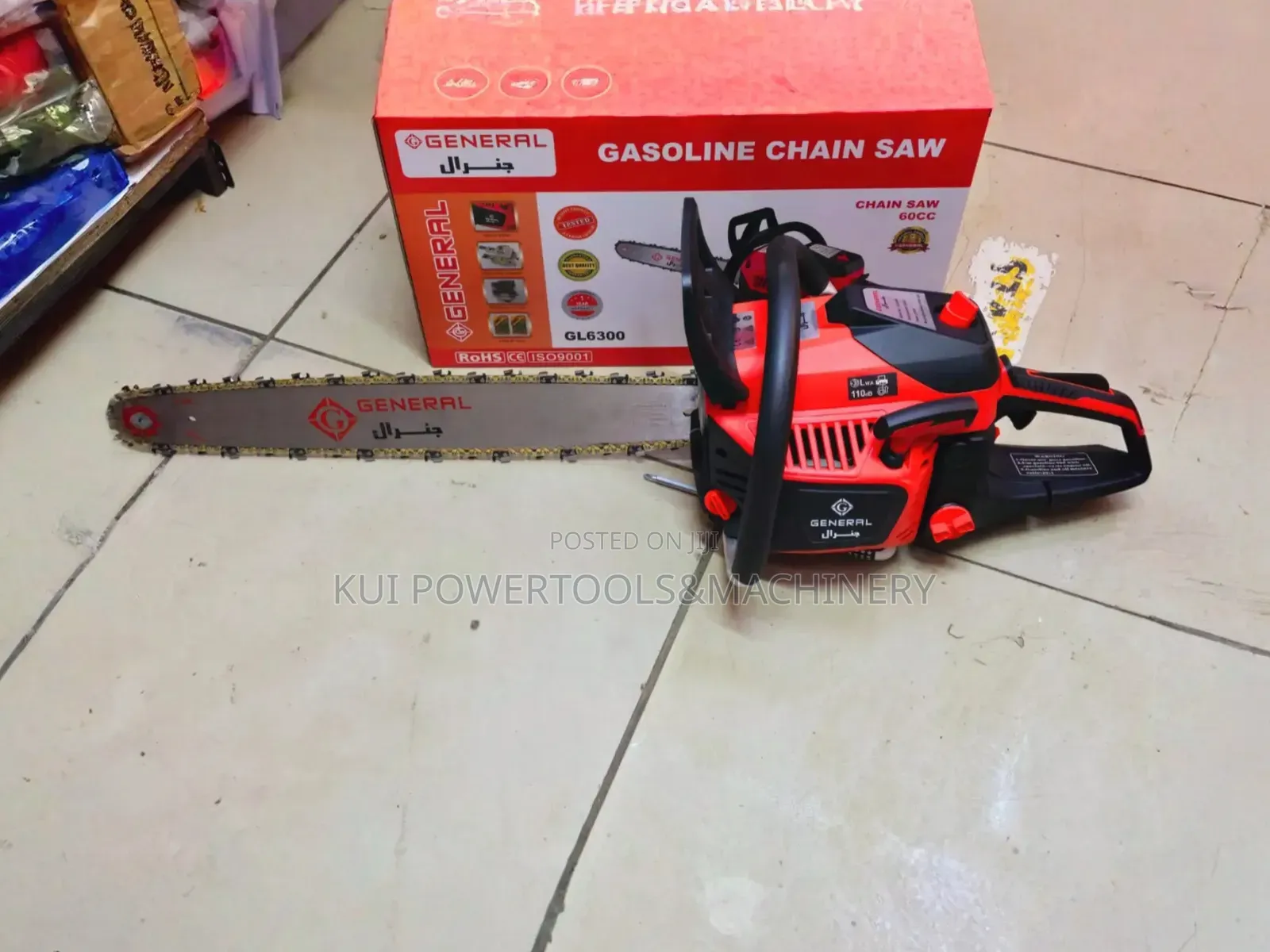 General 22" Gasoline Chainsaw/ Petrol Power Saw