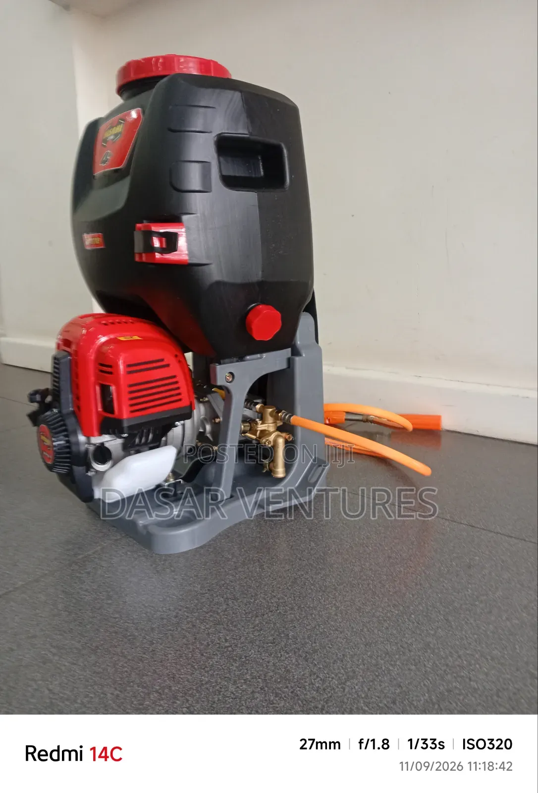 Knapsack Sprayer - Hisaki Motorised Back Pack