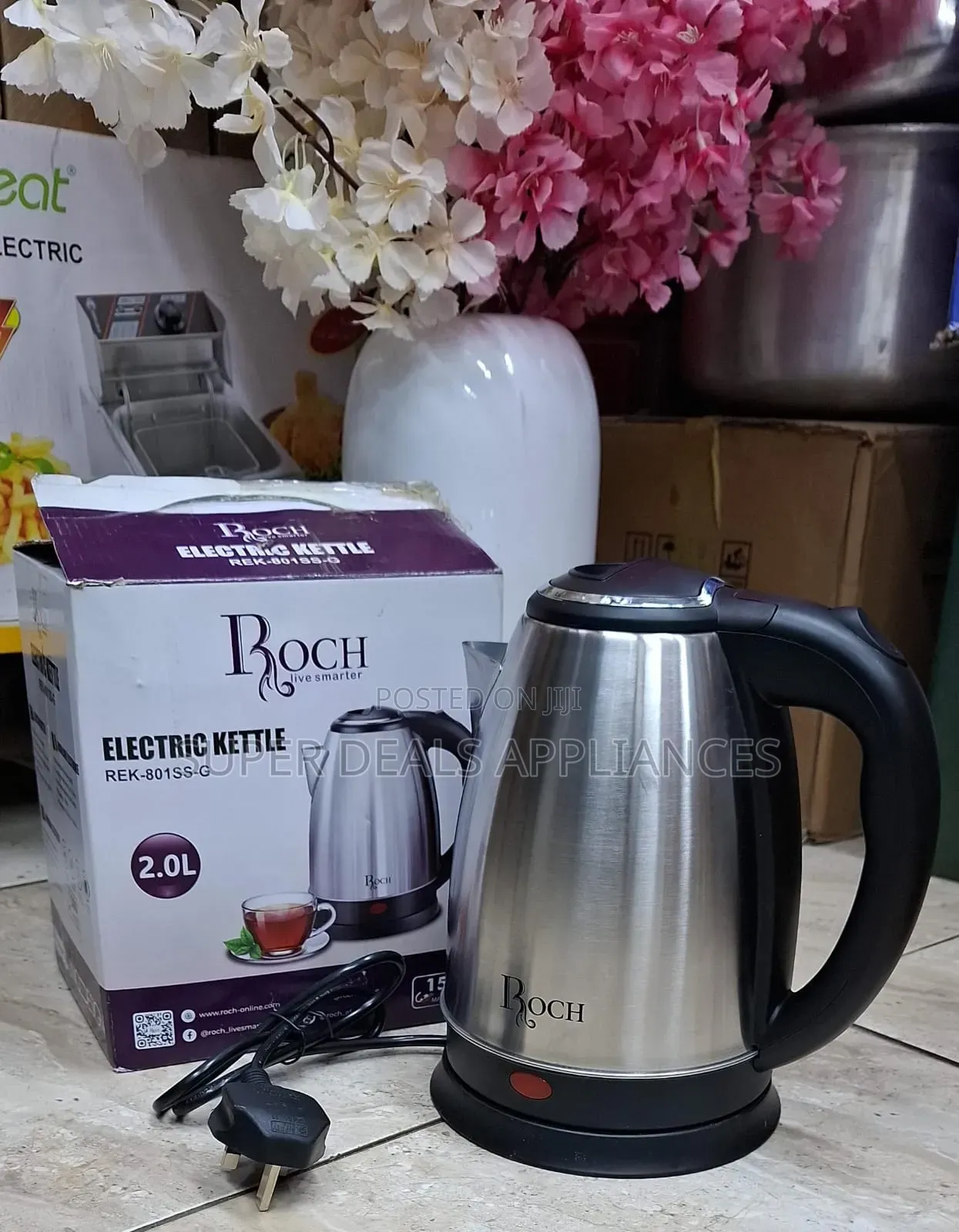 2litre Electric Stainless Steel Kettle