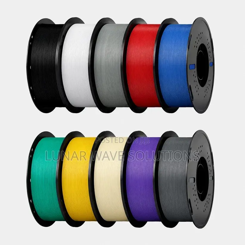 Kingroon 1kg 3D Filaments Yellow, Red, Green, Blue