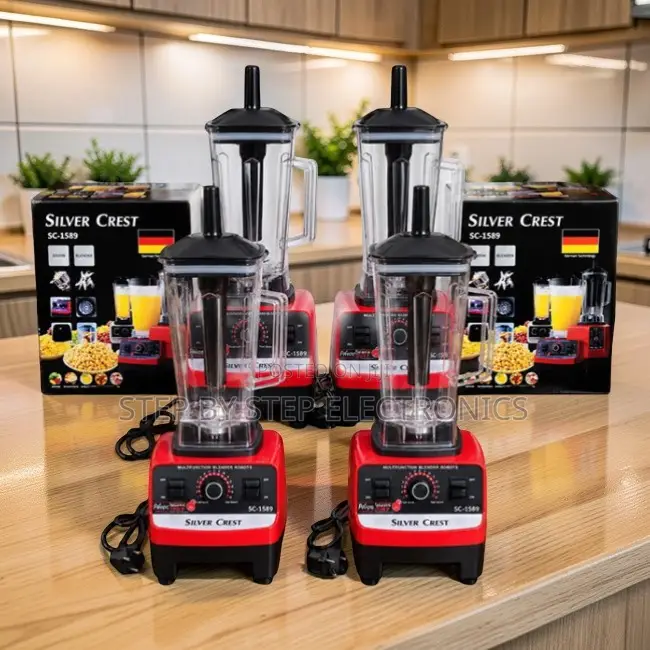 Optimized-Performance Silver Crest 2-in-1 Double Cup Blender Grinder