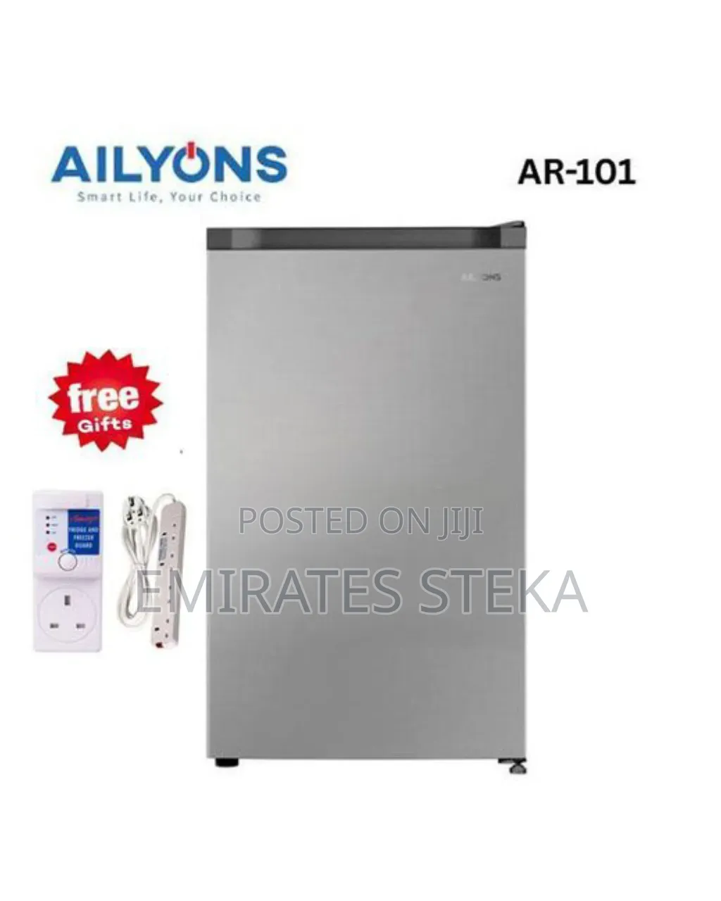 AILYONS AR-101S 92L Single Door Refrigerator,Fast Cooling+FREE Gifts