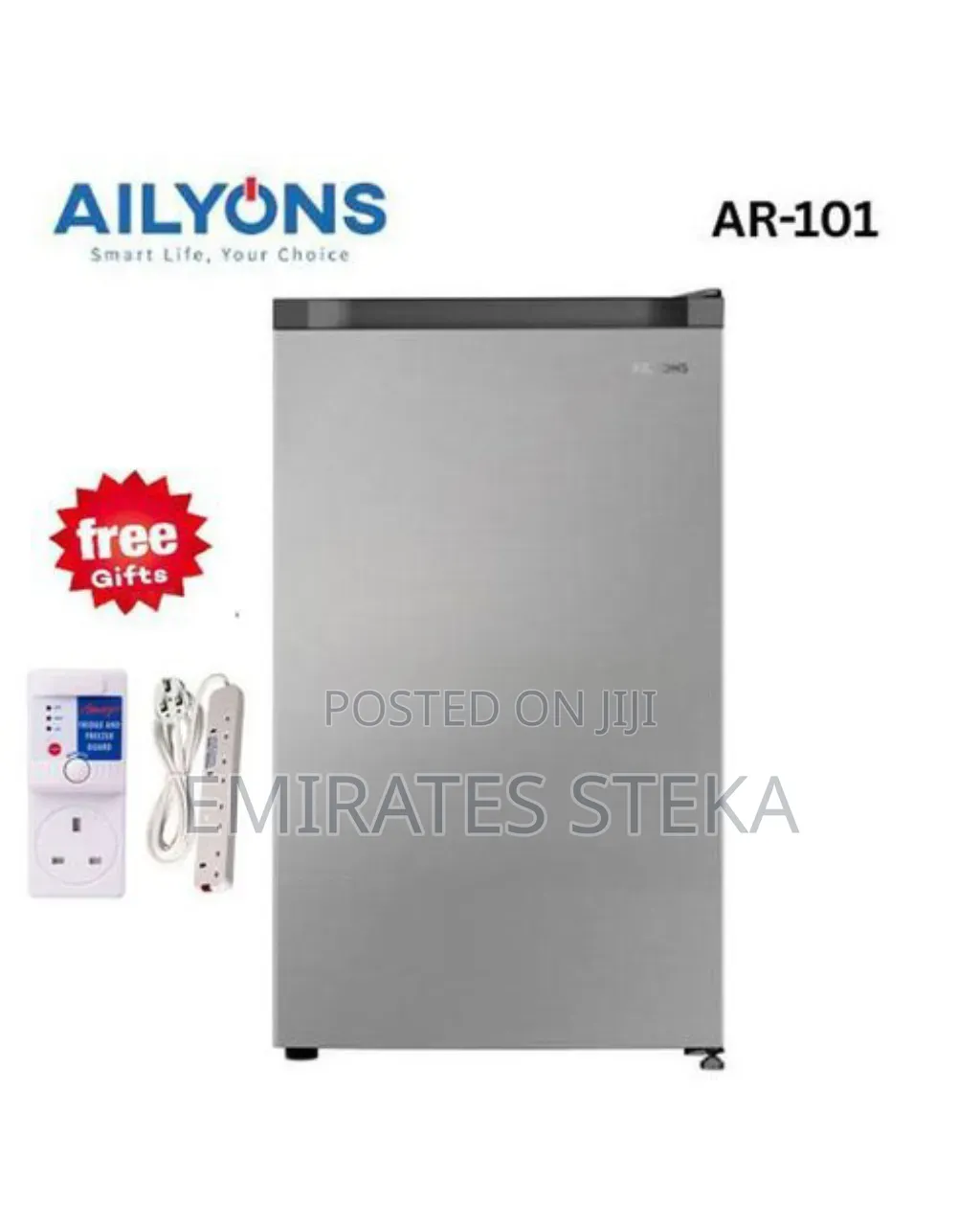 AILYONS AR-101S 92L Single Door Refrigerator,Fast Cooling+FREE Gifts