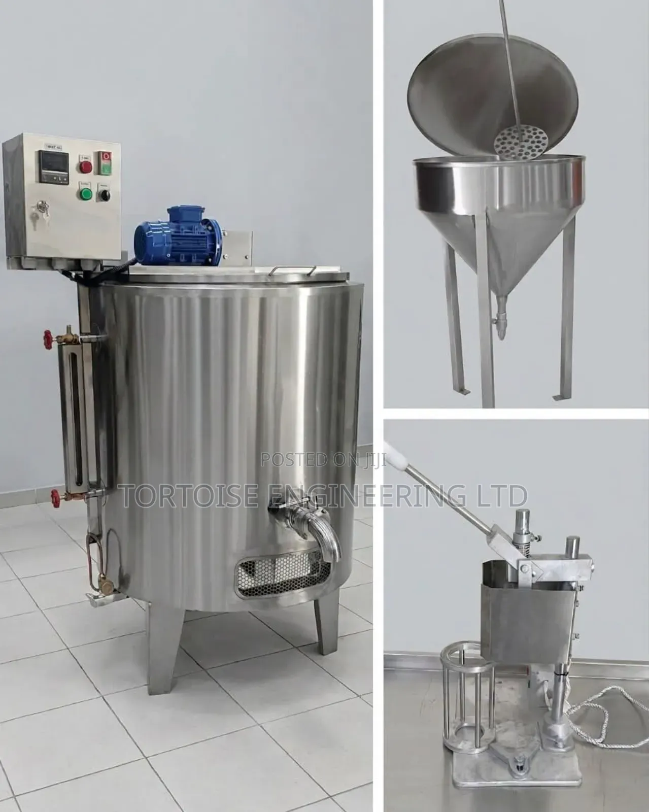 Milk Pasteurizer Full Package 150 Litres