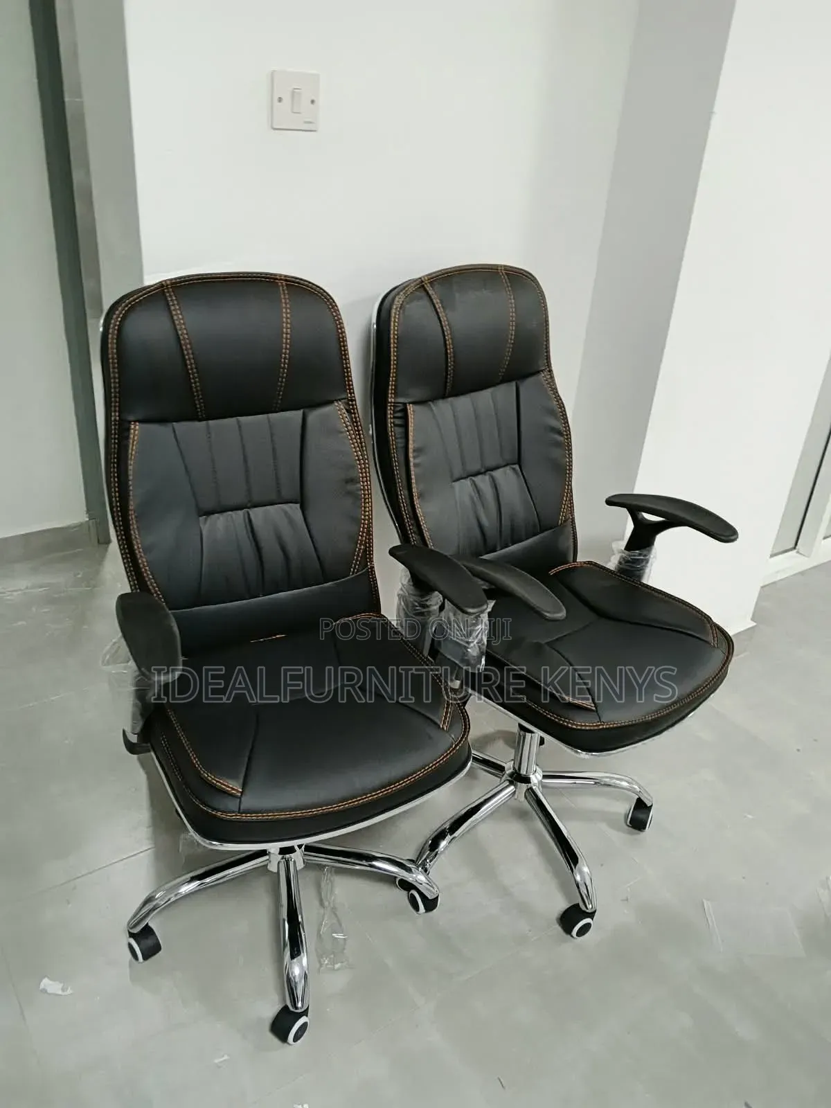 Black Leather Chair