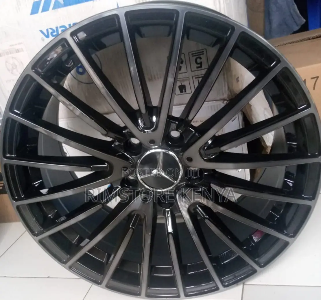 Size 17 Mercedes-Benz ,Matt Grey, Full Set.