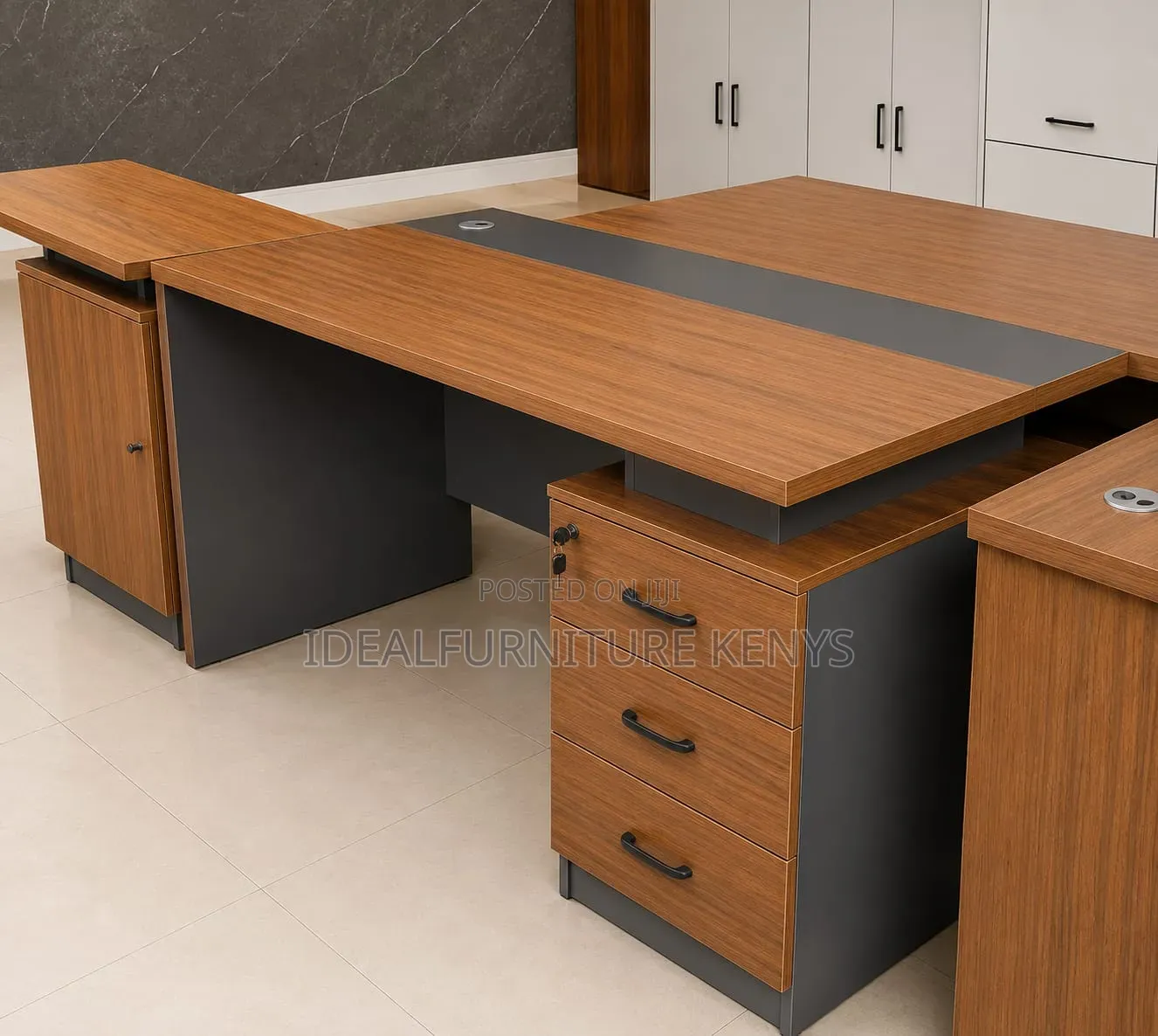 Side Return Office Desk