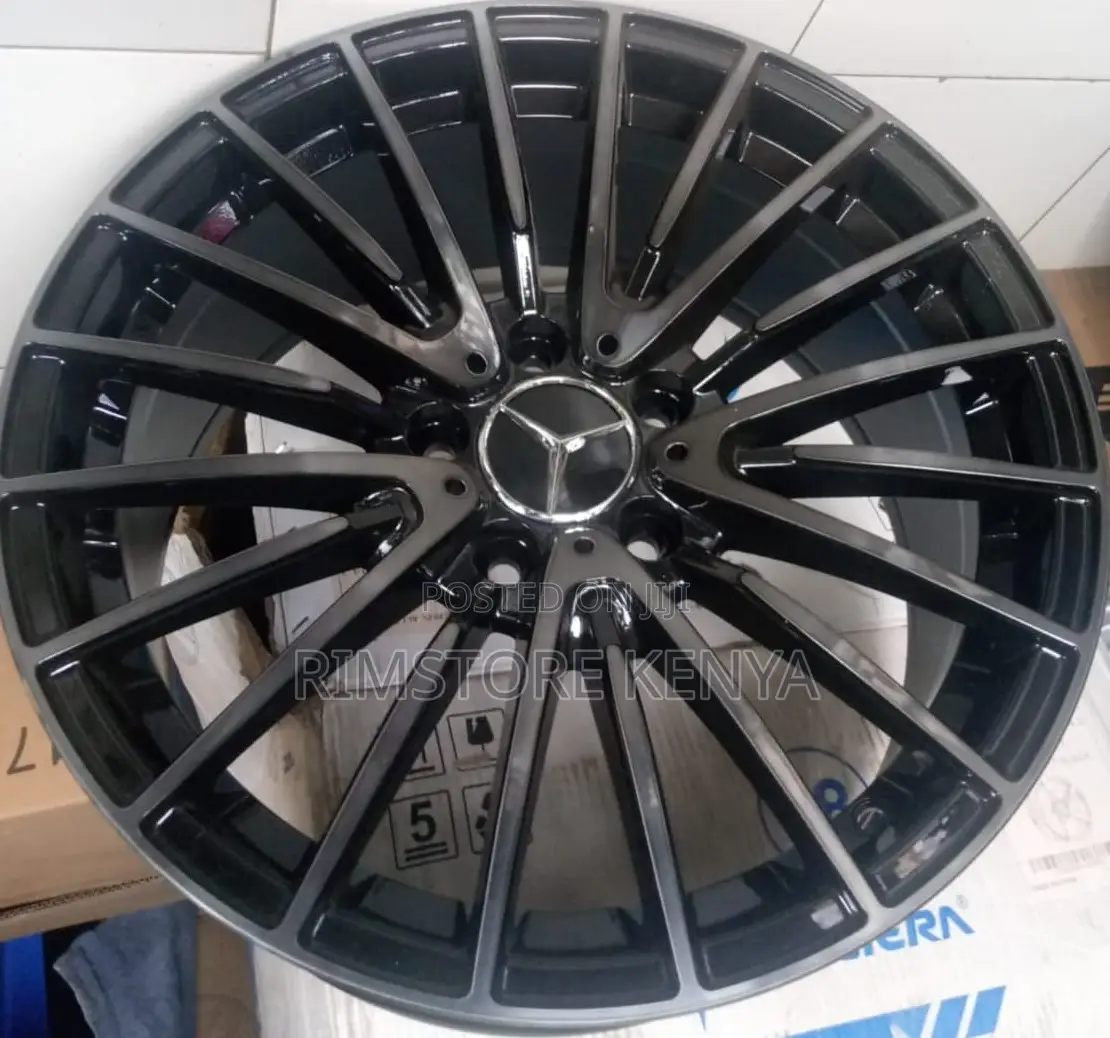 Size 17 Mercedes-Benz ,Matt Grey, Full Set.