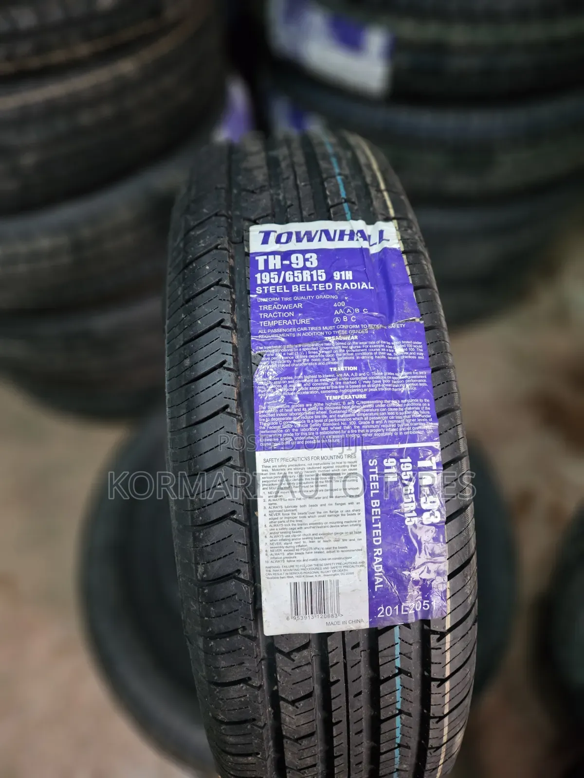 195/65r15 Townhall Tyre