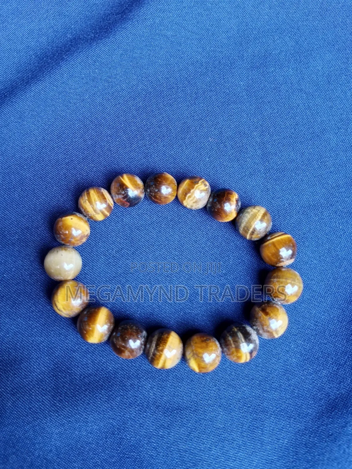 Tiger Eye Bracelet /Natural Tiger Eye Beads Bracelet