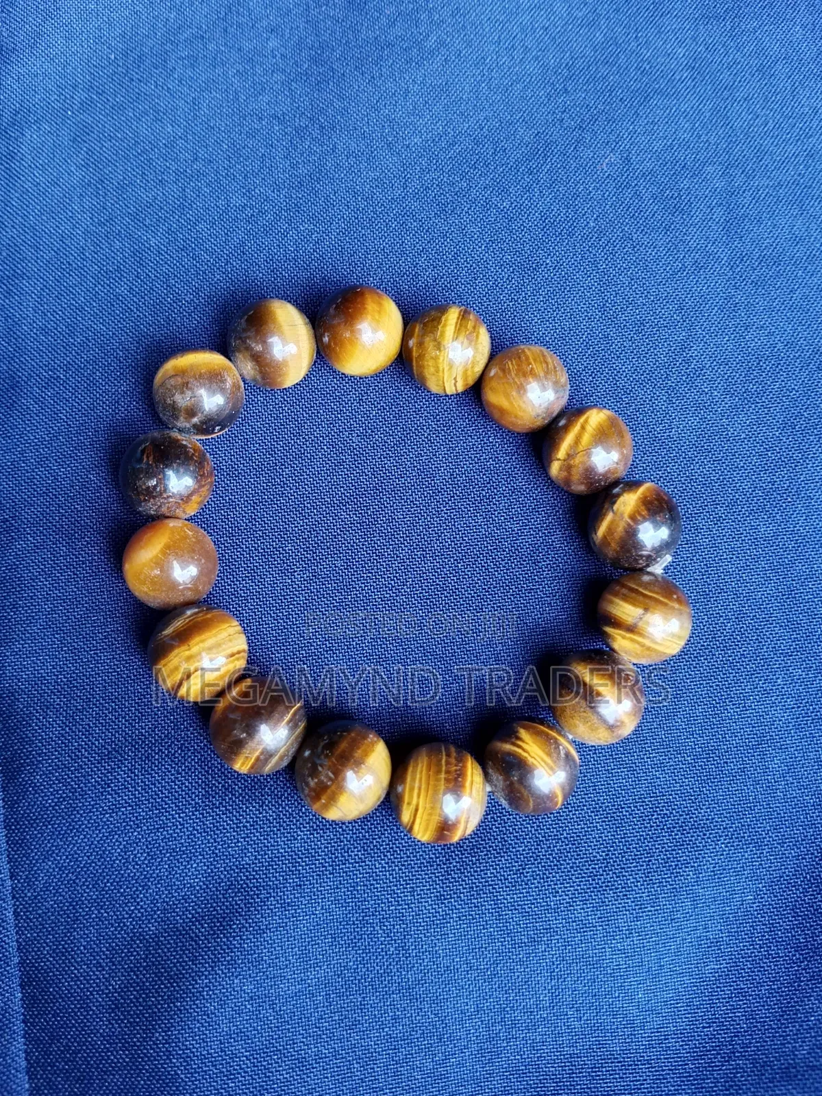 Tiger Eye Bracelet /Natural Tiger Eye Beads Bracelet