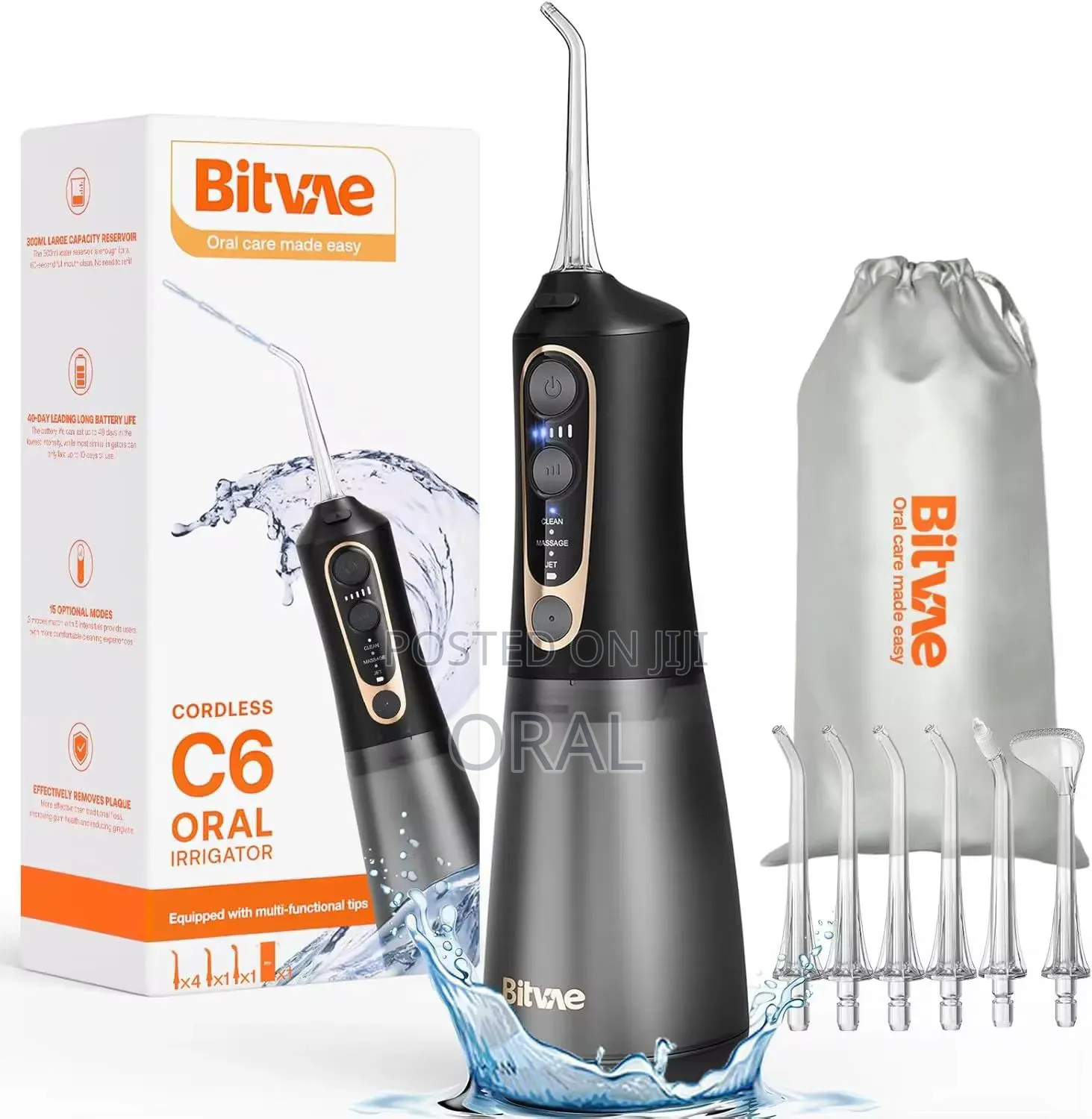Portable Water Flosser for Teeth