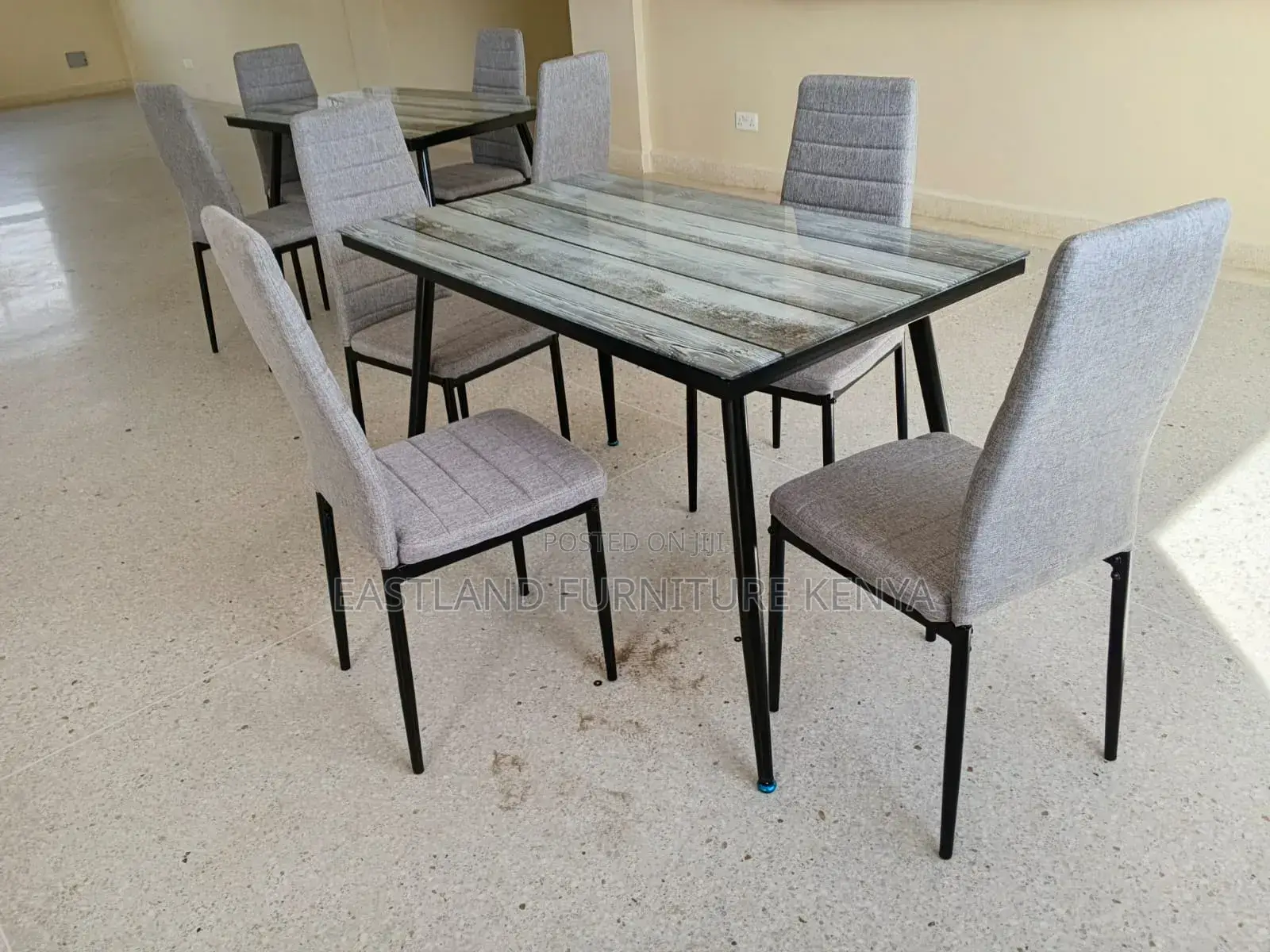 Grey 4-Seater Dinning Set
