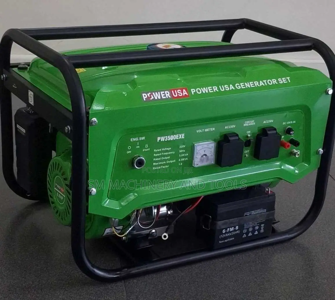 Power Usa Petrol Generators -Pu2500exe 2.8kva Key Start