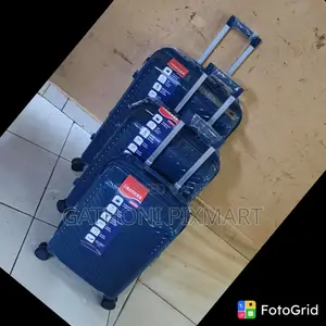 3-in-1 Hard Shell Unbreakable Suitcases – Complete Travel Set 