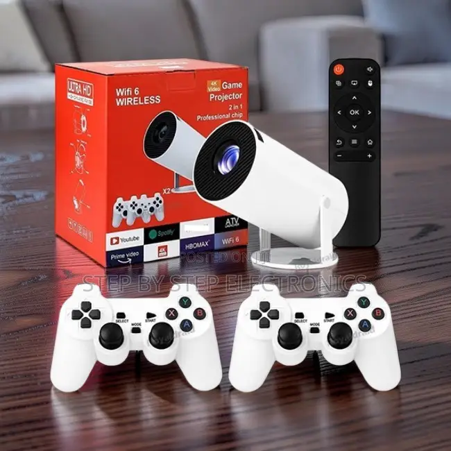 Modern HY300 Pro+ 2 in 1 3D Game Gaming WIFI Android Projector