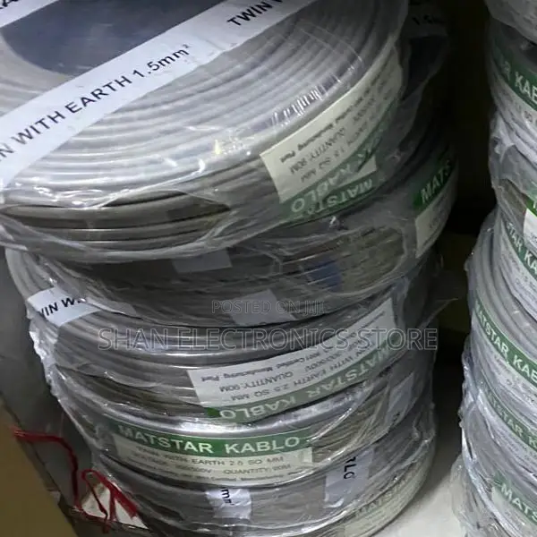 2.5mm Twin and Earth PVC Cable – 90M Electrical Installation Wire