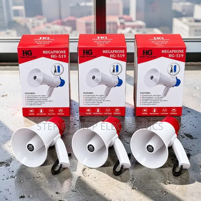 Sound Voice Recording Portable Megaphone Bull Horns