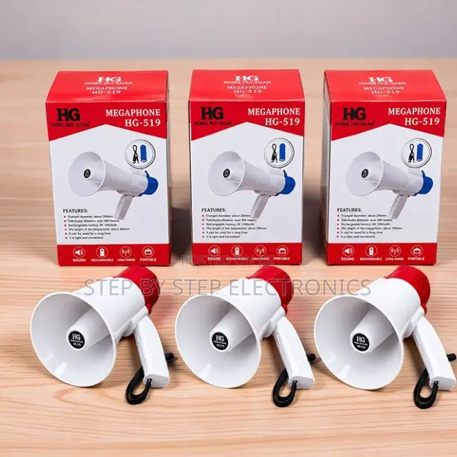 Sound Voice Amplifying Portable Megaphone Bull Horns