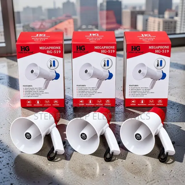 Multifunctional Portable Megaphone Bull Horns
