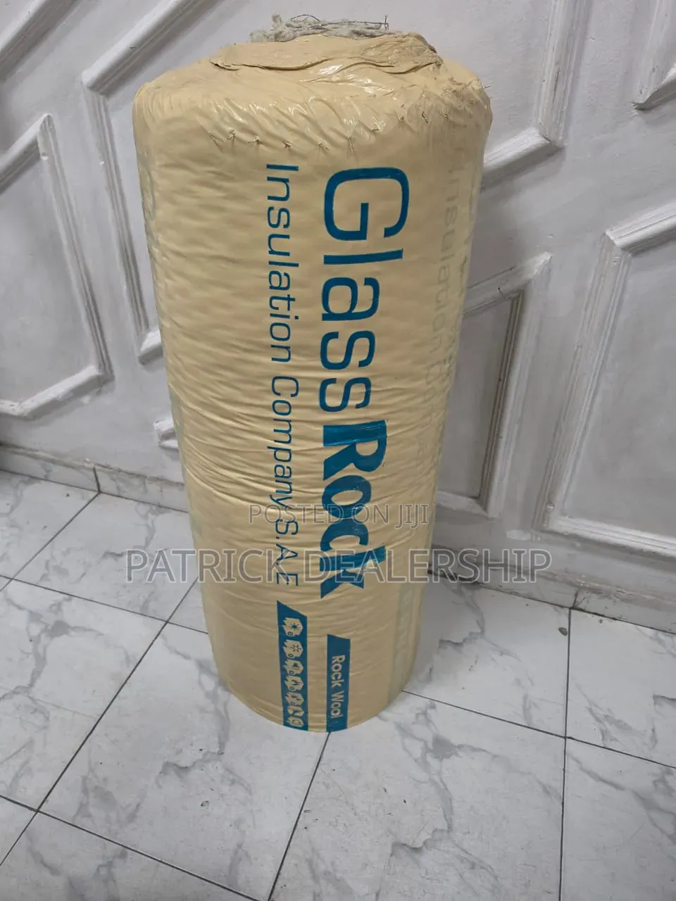 6m by 1m by 50m Glass Rock Wool