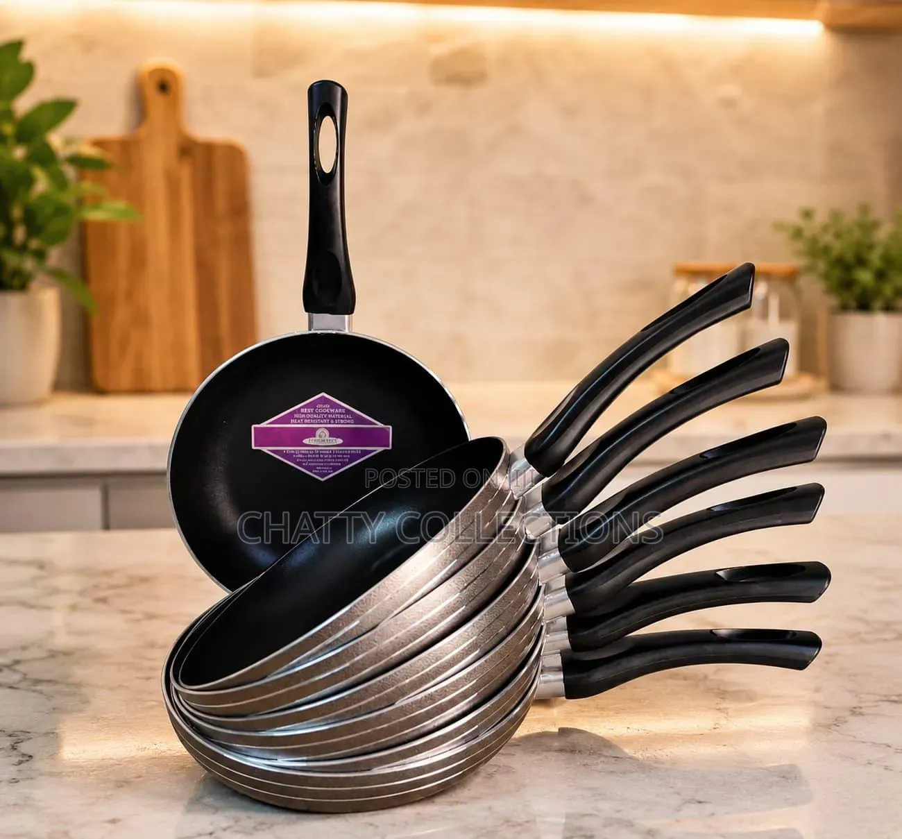 Tc Nonstick Pan With Handle
