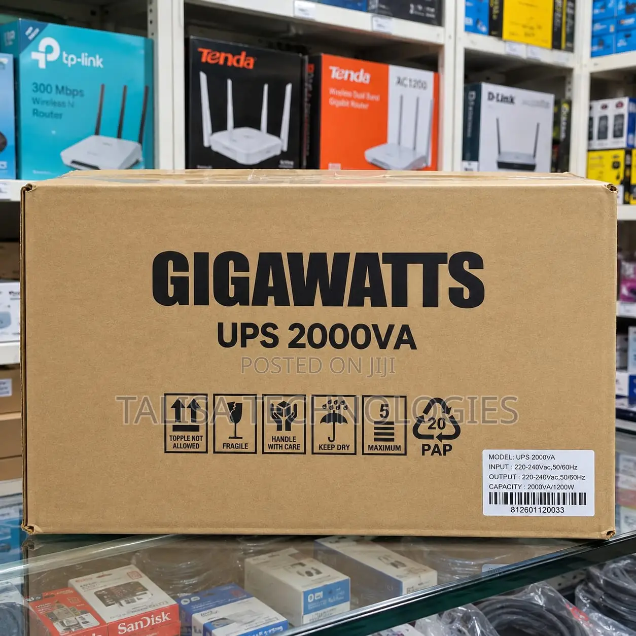 Gigawatts 2000va(2kva) UPS