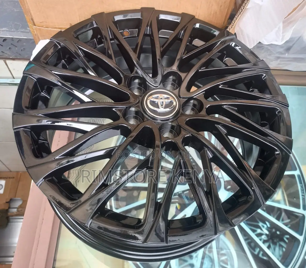 Rim Size 17 Black, Mark X, Crown,RA4, Vanguard, Mark 2, Full Set.