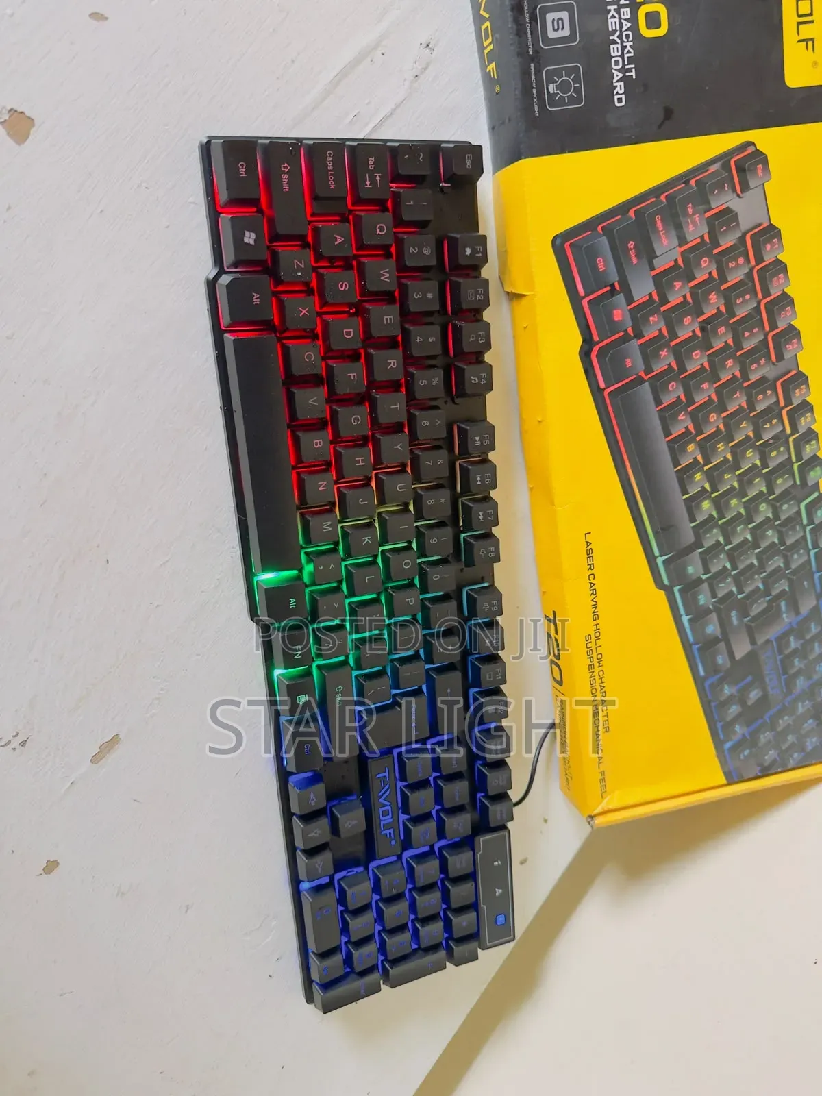 RGB Backlit Twolf T20 Gaming Keyboard