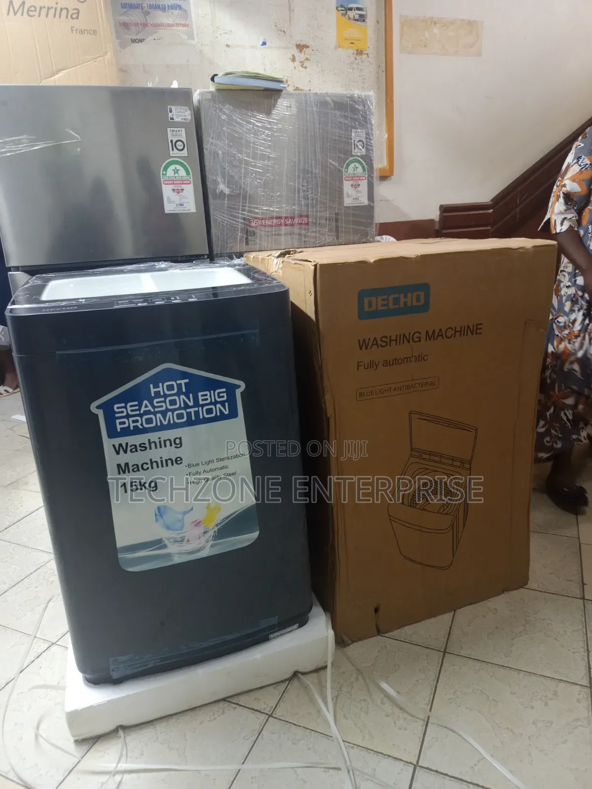 DECHO 15Kg Fully AutomatedTop Loader Full Automatic Washing Machine 
